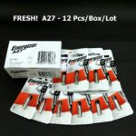 Energizer 勁量 A27 12V 鹼性電芯 一盒12粒 保質期至2027年