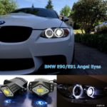 寶馬 BMW 天使眼 LED 合 E90 E91 白光 80W 解碼大燈燈泡