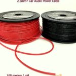 REMOTE軟電線 2.5mm² 汽車專用音響電源線 (純銅) 每卷100米