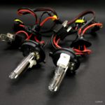 汽車專用 HID H4 XENON 汽車頭燈燈泡 （淨燈泡一對）