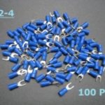 VY2 藍义 合GA16-14電線 內距4MM-6MM包膠壓接型線义 100粒/包